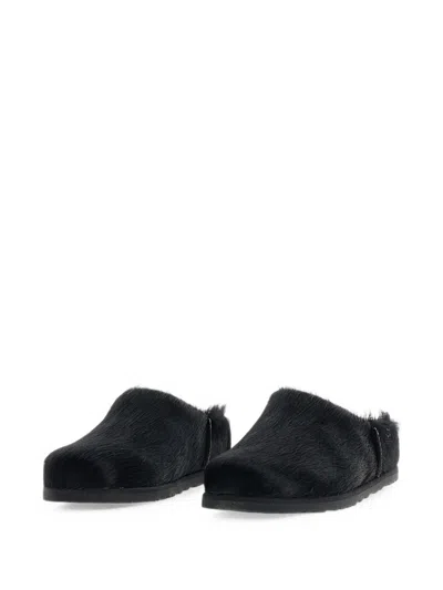 Ugg Otzo Calf-hair Loafers In Black