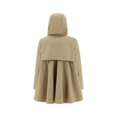 Herno Flared Jacket In Neutral