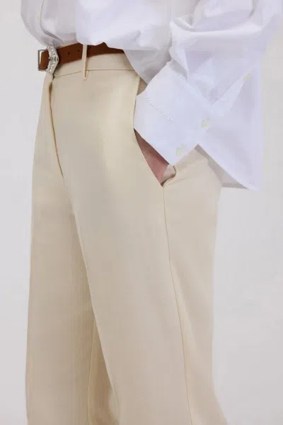 Ermanno Beige In White