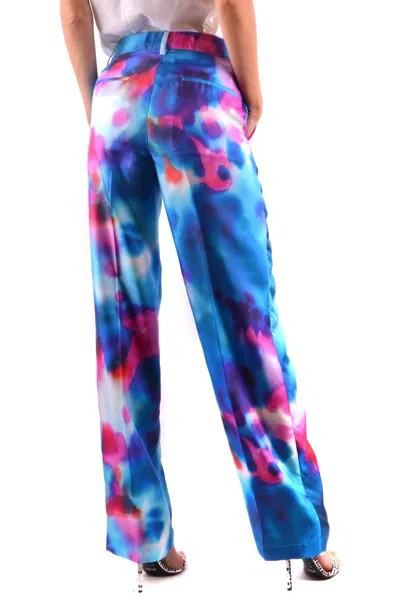 Msgm Trousers Multicolor In Multi