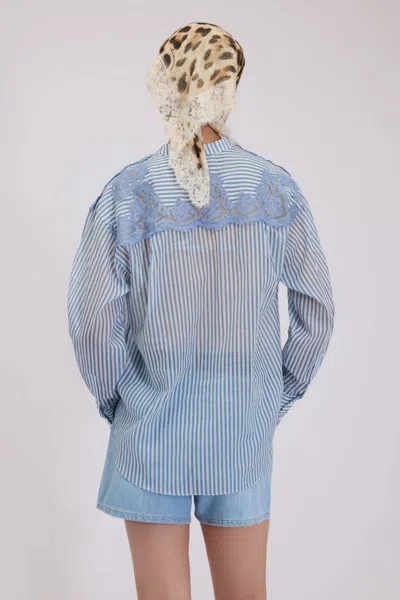 Ermanno White In Blue