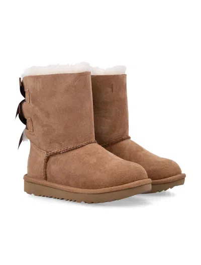 Ugg Mini Bow Ii Boot For Toddlers In Brown