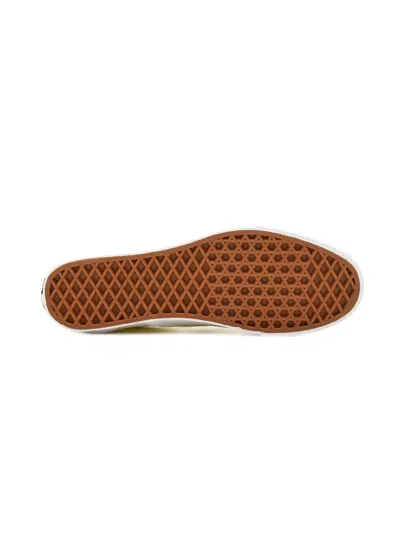 Vans Checkerboard Canvas Sneakers In White