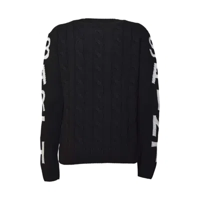 Saint Barth Sweaters In Black
