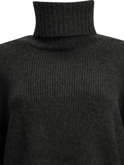 Zimmermann Valiant Merino Wool Turtleneck Sweater In White