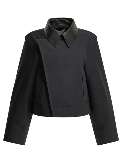 Givenchy Lightweight Cropped Jacket In Multi