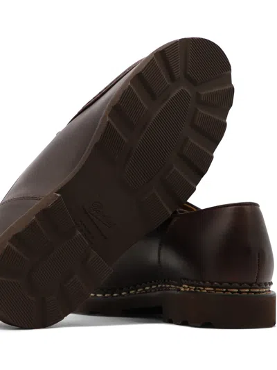 Paraboot Derby Michael In Pelle Liscia In Brown