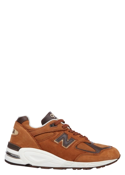 New Balance M990dvn2 In Brown/white