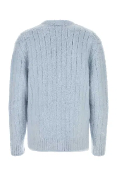 Dolce & Gabbana Wool Turtleneck Pullover In Blue