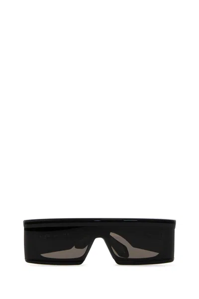 Alaïa Alaia Black Acetate Sunglasses In Transparent