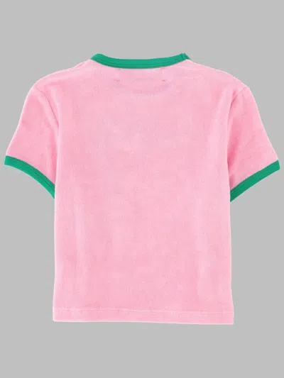 Mc2 Saint Barth Aleja String T-shirt In Pink