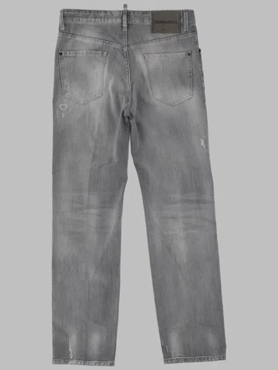 Dsquared2 Dsquared Jeans Con Patch Logo In Gray