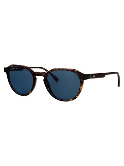 Lacoste Rectangular Sunglasses L6052 Sn 214 In Multi