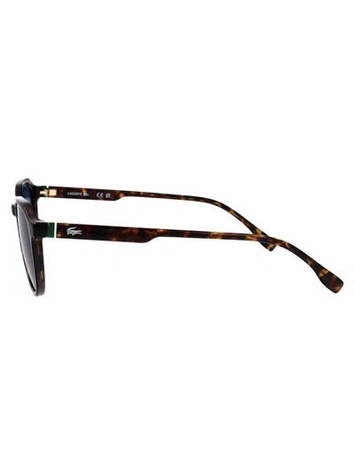 Lacoste Rectangular Sunglasses L6052 Sn 214 In Multi