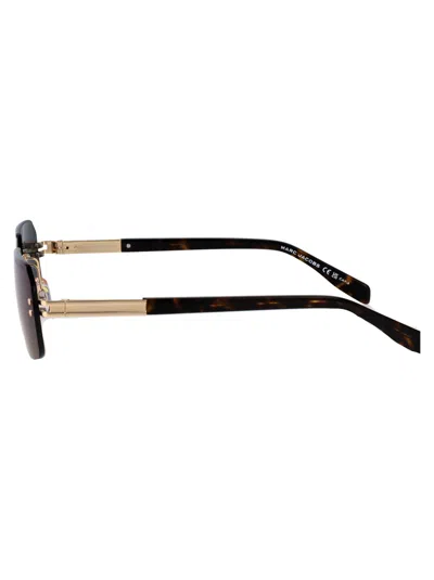 Marc Jacobs Rectangular Sunglasses Marc 902/s Rhl In Blue