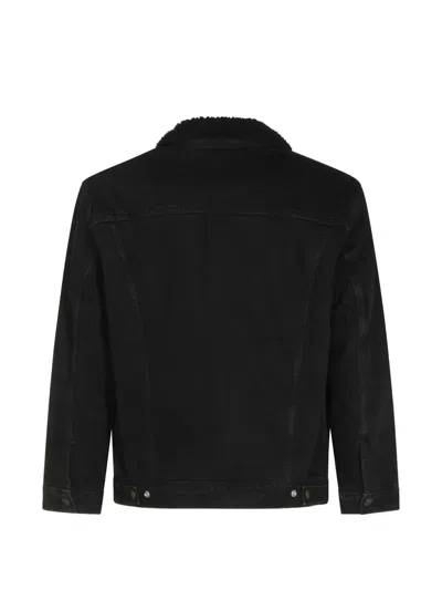 Levi's Button-up Denim Jacket In Black