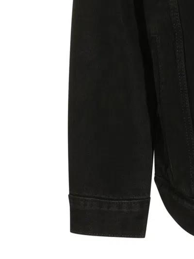 Levi's Button-up Denim Jacket In Black