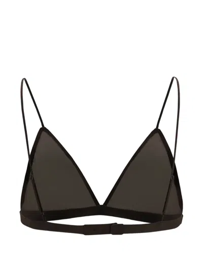 Calvin Klein Ruby Triangle Bra In Gray