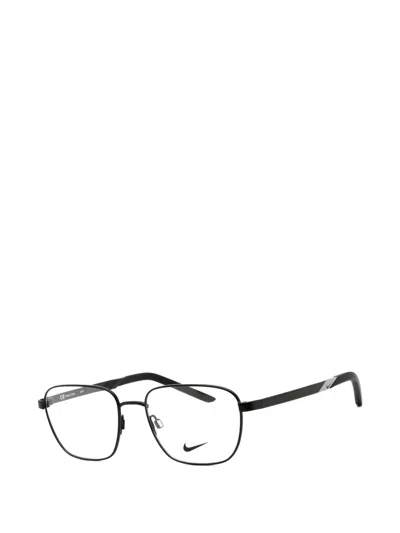 Nike Rectangle-frame Glasses In Black