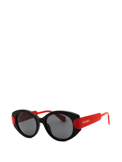 Max & Co Round-frame Sunglasses In Multi