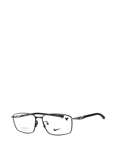Nike Rectangle-frame Glasses In Black