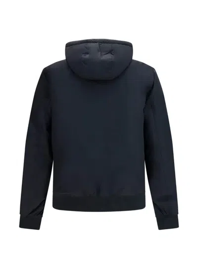 Fred Perry Black Polyamide Shell Jacket In Black