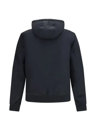 Fred Perry Black Polyamide Shell Jacket In Black