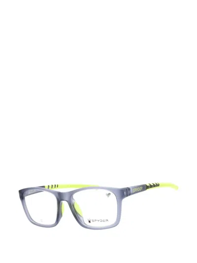 Spyder Rectangle-frame Glasses In Blau