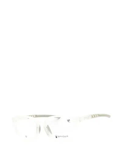 Spyder Rectangle-frame Glasses In White