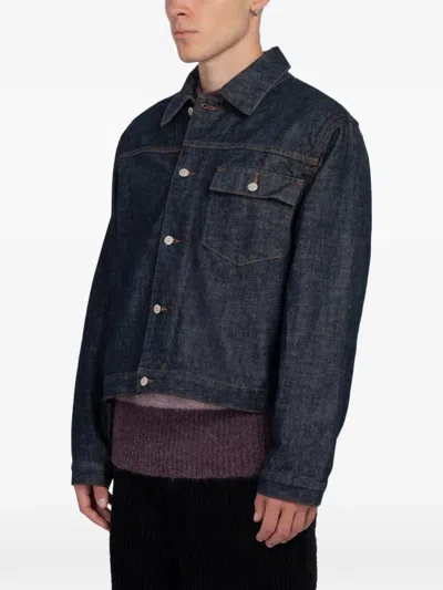 Minimum Troy Denim Jacket In Blue