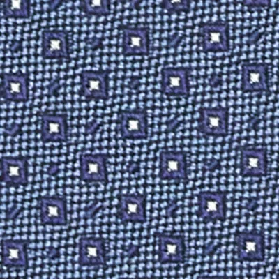 Corneliani Silk Jacquard Tie In Blue
