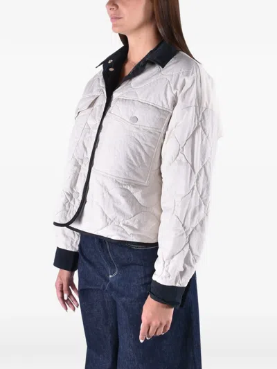 Weekend Max Mara Reversible Quilted Jacket In Multi