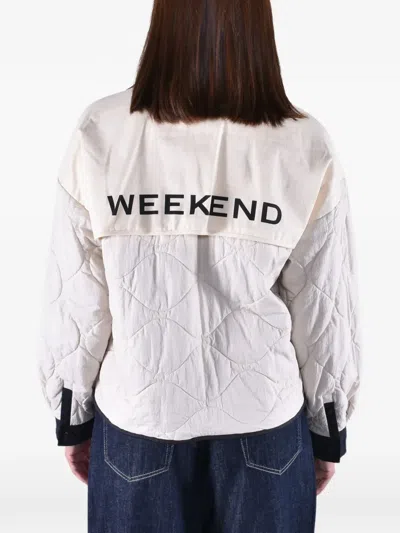 Weekend Max Mara Reversible Quilted Jacket In Multi