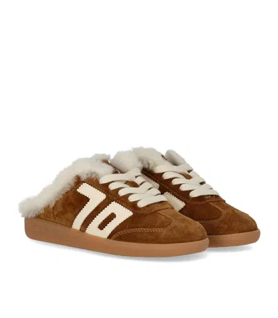 Back70 Easter Suede Brown Sneaker In Multi