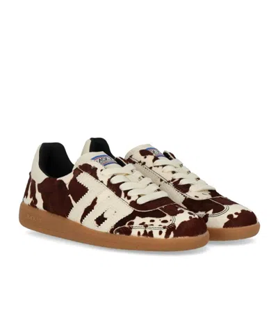 Back70 Cloud Cow Brown White Sneaker In Brown