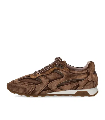 Ash Kasar Suede Brown Sneaker In Brown