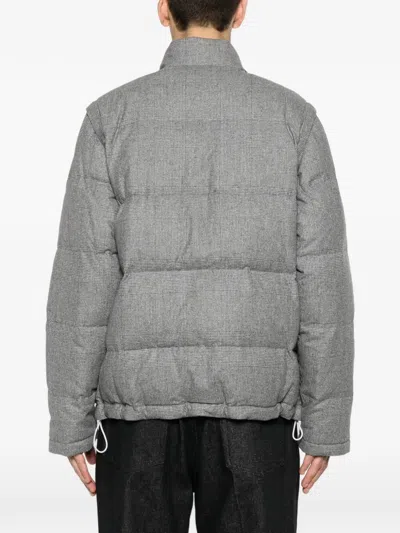 Eleventy Flap-pocket Padded Jacket In Multi