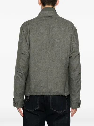 Eleventy Flap-pocket Jacket In Multi