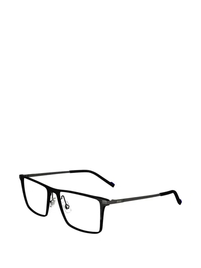 Zeiss Rectangle-frame Glasses In Black