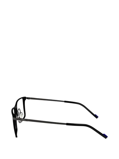 Zeiss Rectangle-frame Glasses In Black