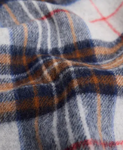 Mango Wool Check Scarf In Multi