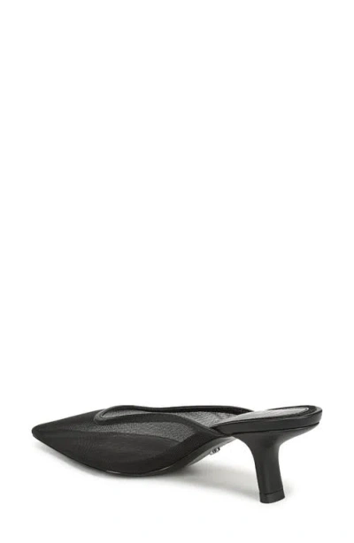 Sam Edelman Brandy Mesh Pointed Toe Mule In Black
