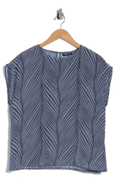 Apny Cap Sleeve Shell In Multi