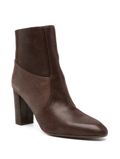 Chie Mihara Lizard-effect Ankle Boots In Multi