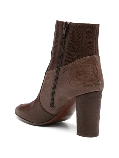 Chie Mihara Lizard-effect Ankle Boots In Multi
