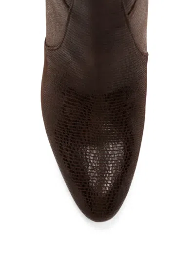Chie Mihara Lizard-effect Ankle Boots In Multi