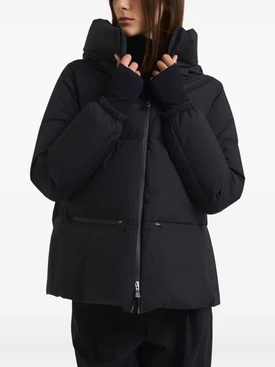 Herno Quilted Down Down Jacket In Black