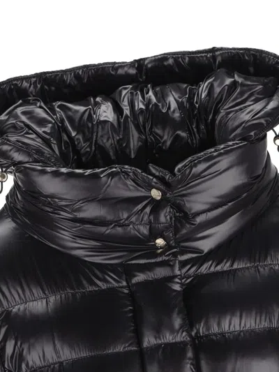Herno Direct-injected Down Filled Down Jacket In Black