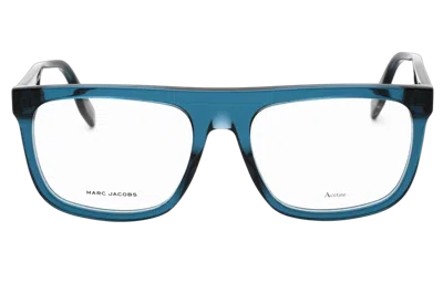 Marc Jacobs Marc720 Rectangular Acetate Eyeglasses In Blue