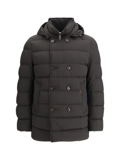 Moorer Down Jacket In Brown